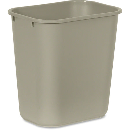 Rubbermaid Commercial Medium Deskside Wastebasket - Durable 28 QT Plastic Bin - Waste Containers & Lids