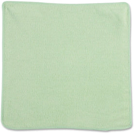 Rubbermaid Commercial MF Cloths: 16’’ Light Green 24-Pack - Sponges Cleaning Pads & Wipers