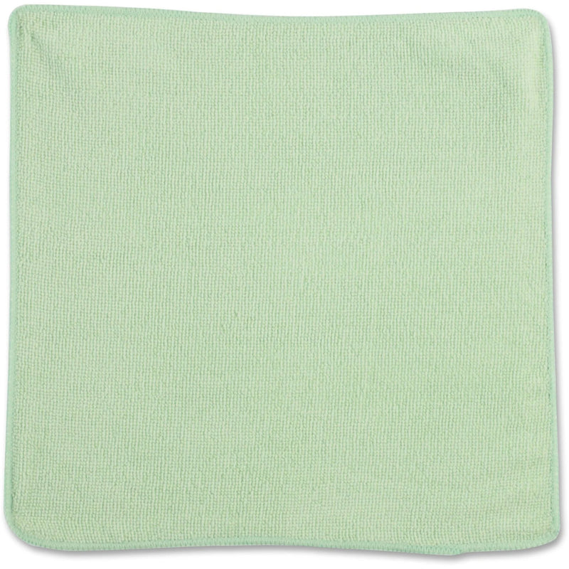 Rubbermaid Commercial MF Cloths: 16’’ Light Green 24-Pack - Sponges Cleaning Pads & Wipers