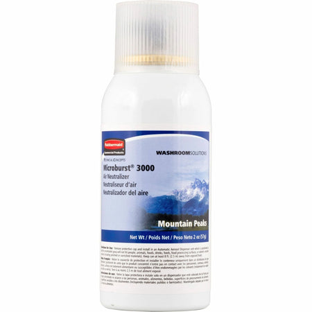 Rubbermaid Commercial Microburst 3000 Mountain Peaks Air Spray - Long Lasting Odor Neutralizer - Fresheners