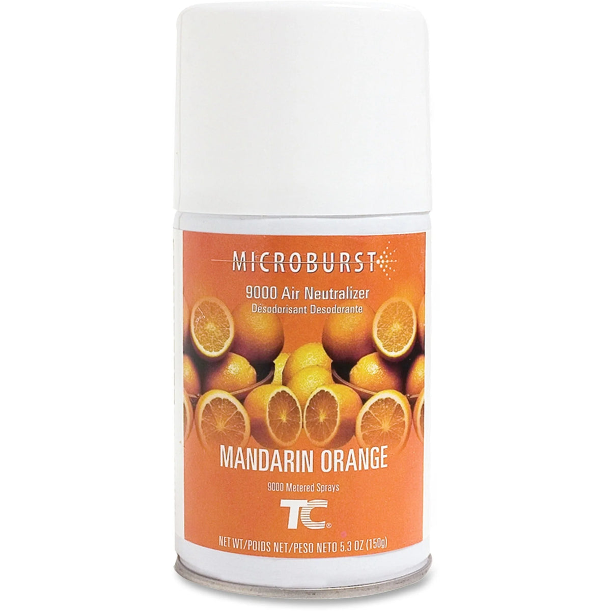 Rubbermaid Commercial Microburst 9000 Mandarin Air Spray - Long Lasting Odor Neutralizer - Fresheners