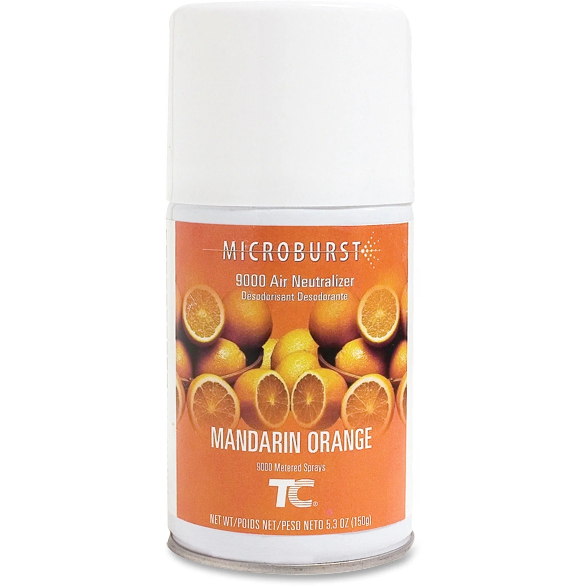 Rubbermaid Commercial Microburst 9000 Mandarin Air Spray - Long Lasting Odor Neutralizer - Fresheners
