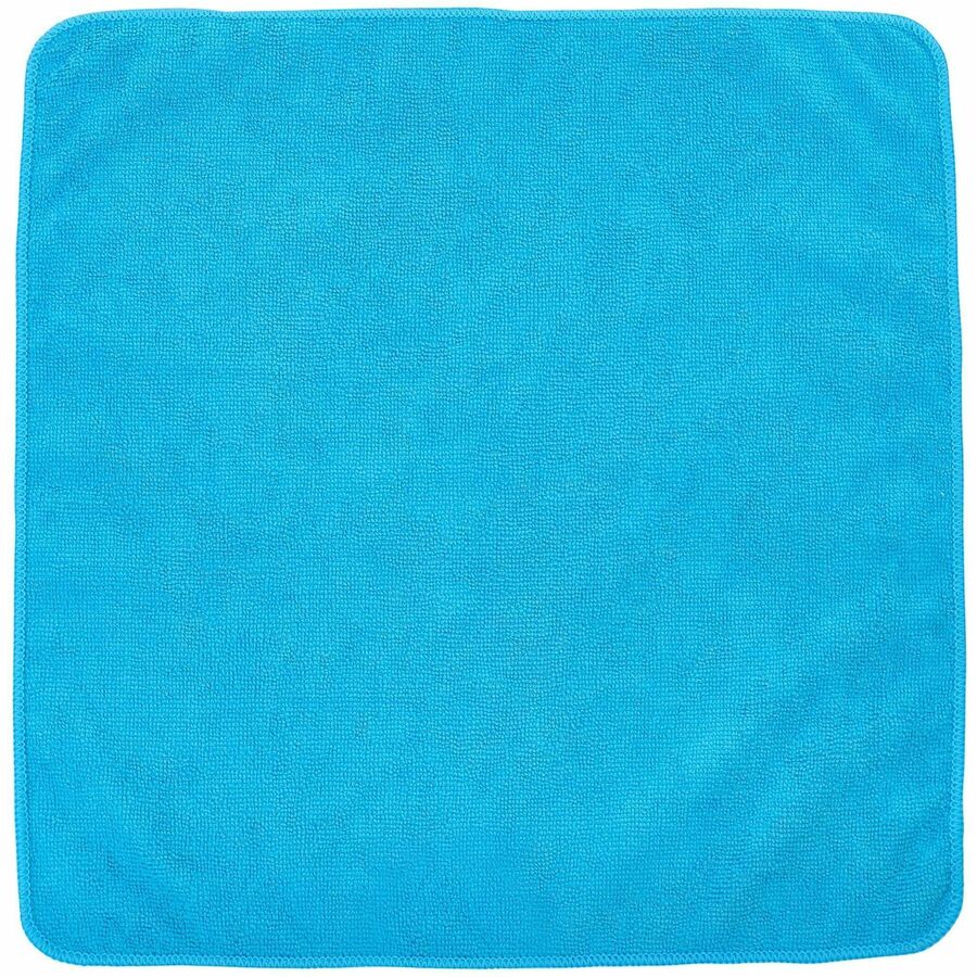 Rubbermaid Commercial Microfiber Cleaning Cloths 12 x Blue 24/Pack - For - Cloth - 12’’ Length Width - Sponges Pads &