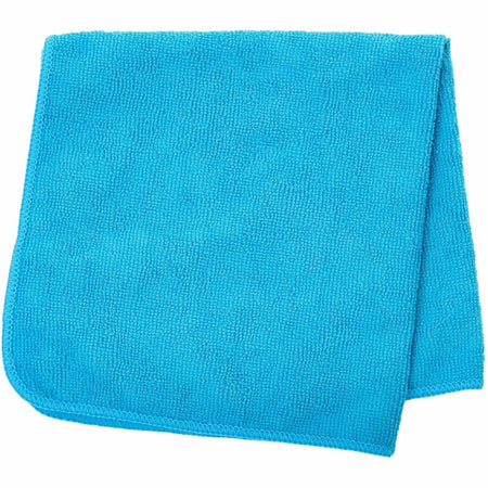 Rubbermaid Commercial Microfiber Cleaning Cloths 12 x Blue 24/Pack - For - Cloth - 12’’ Length Width - Sponges Pads &