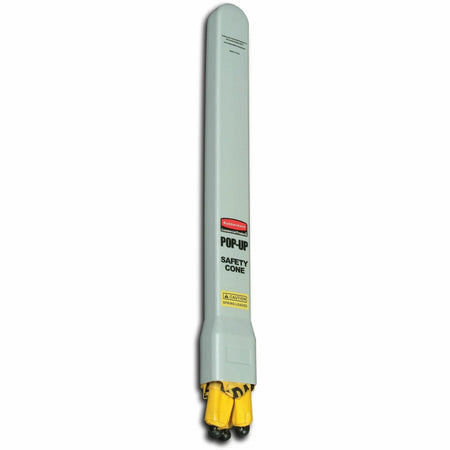 Rubbermaid Commercial Multi-Lingual Caution Safety Cone - Multilingual - Print/Message ’Caution’ ’Attention’ ’Cuidado’