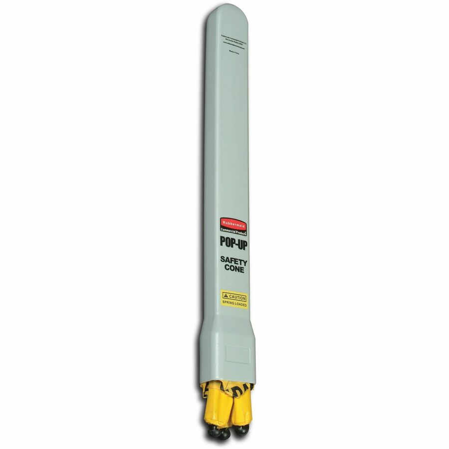 Rubbermaid Commercial Multi-Lingual Caution Safety Cone - Bottom