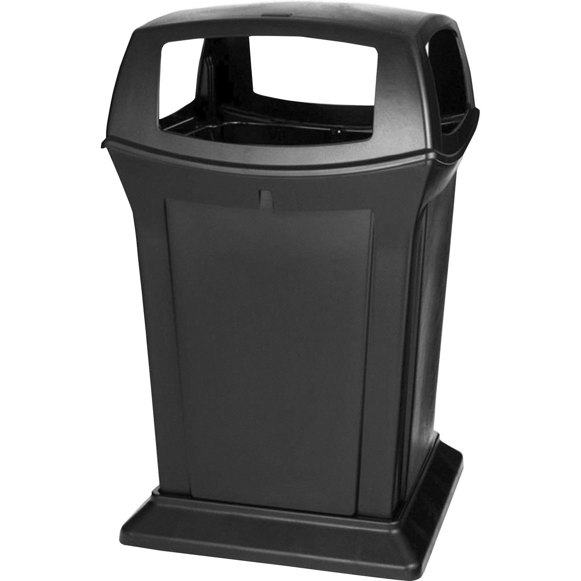 Rubbermaid Commercial Ranger Container - 45 Gallon Capacity - Durable & Chemical Resistant - Waste Containers Lids