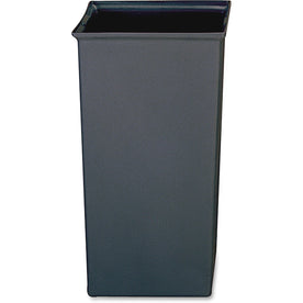 Rubbermaid Commercial Ranger Rigid Liner - 35G Capacity - Gray Plastic Bin - Trash Bags & Liners
