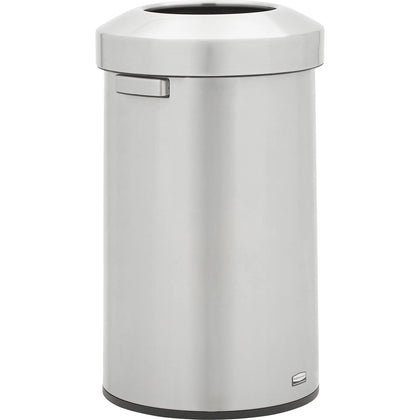 Rubbermaid Commercial Refine Waste Container - 23 gal - Stainless Steel - Containers & Lids