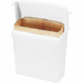 Rubbermaid Commercial Sanitary Napkin Receptacle - Compact & White - Receptacles