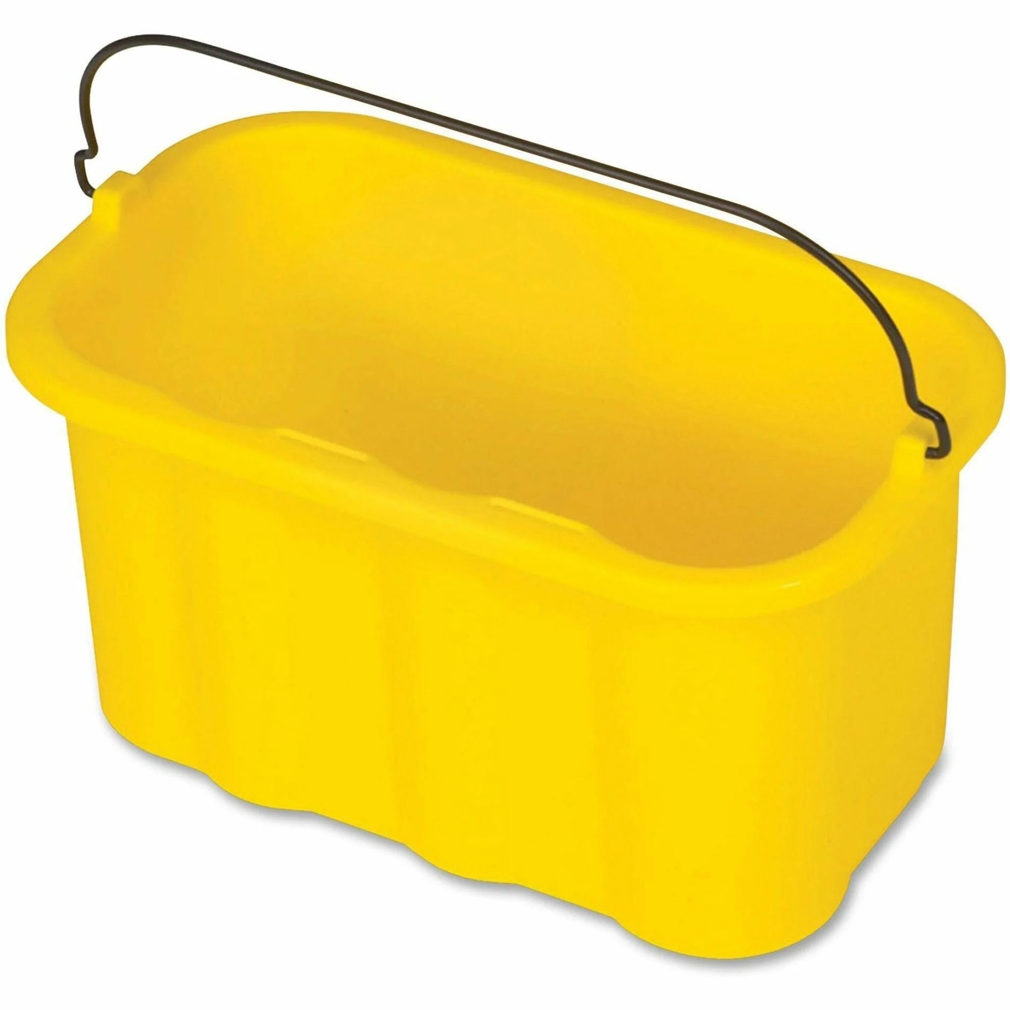 Rubbermaid Commercial Sanitizing Caddy - 10-qt - Yellow - Convenient Cleaning - Cleaning/Utility Carts