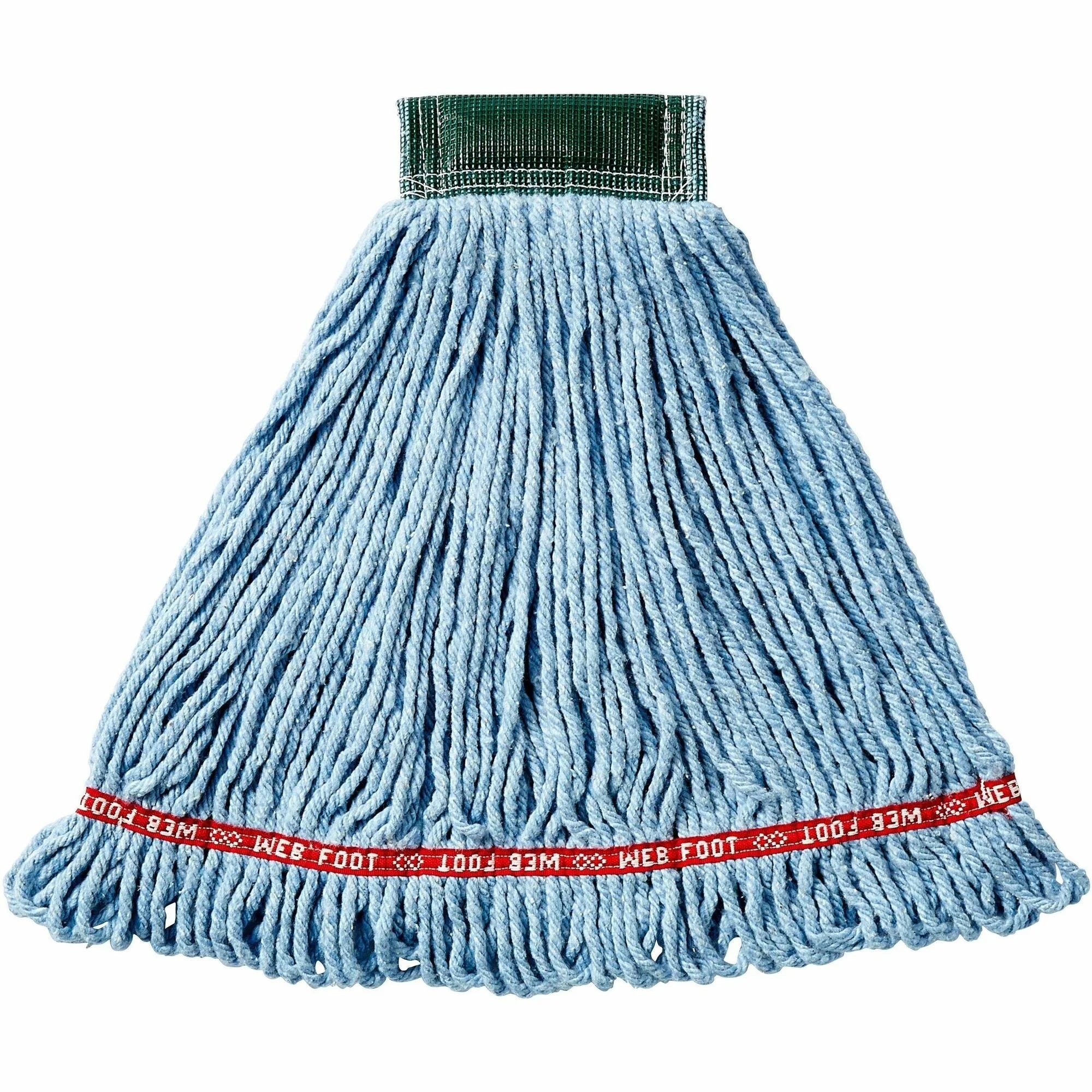 Rubbermaid Commercial Shrinkless Wet Mop - Medium Size - 6/Carton - Mops & Refills