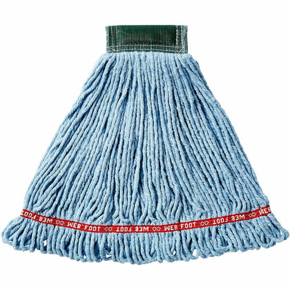 Rubbermaid Commercial Shrinkless Wet Mop - Medium Size - 6/Carton - Mops & Refills