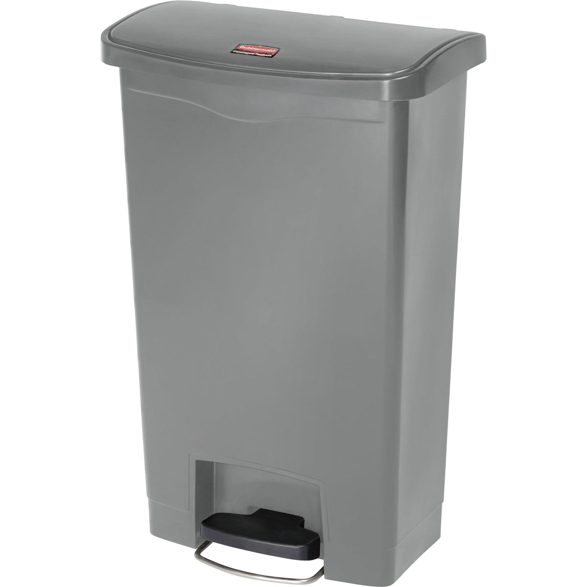 Rubbermaid Commercial Slim Jim 13G Front Step Container - 2000