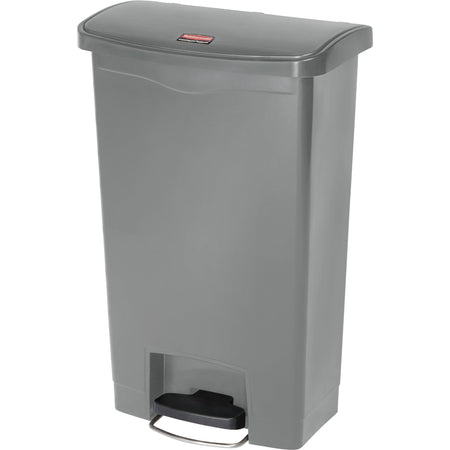 Rubbermaid Commercial Slim Jim 13G Front Step Container - 2000