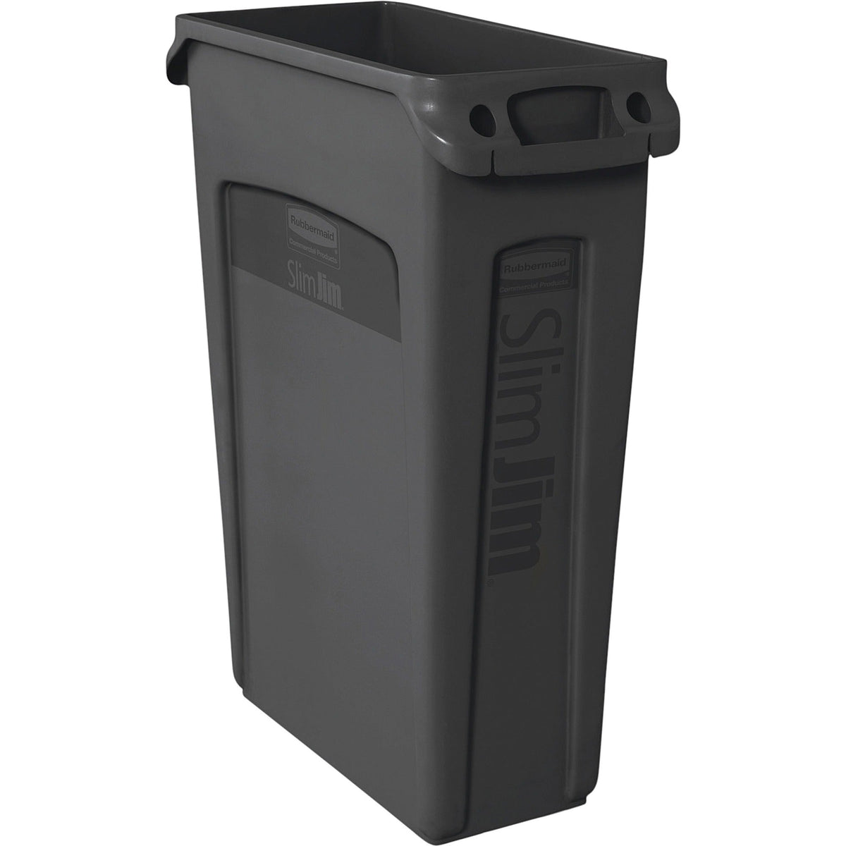 Rubbermaid Commercial Slim Jim 23-Gallon Vented Waste Containers - 2000