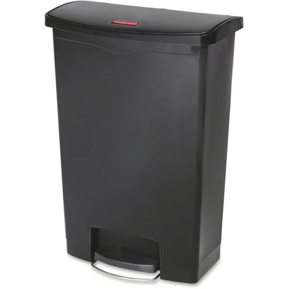 Rubbermaid Commercial Slim Jim 24G Front Step Can - 24 gal Capacity - Waste Containers & Lids