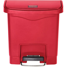 Rubbermaid Commercial Slim Jim 4G Front Step Container - 4 gal - Durable Easy to Clean - Waste Containers & Lids
