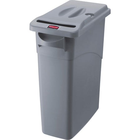 Rubbermaid Commercial Slim Jim Confidential Document Containers w/Lids - 2000