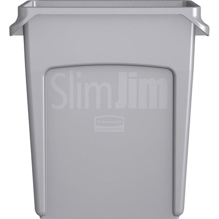 Rubbermaid Commercial Slim Jim Vented Container - Left