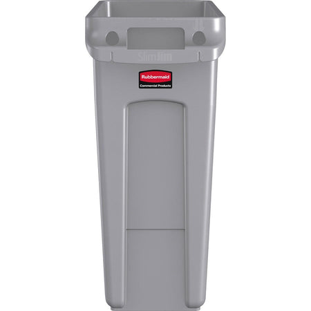 Rubbermaid Commercial Slim Jim Vented Container - Right