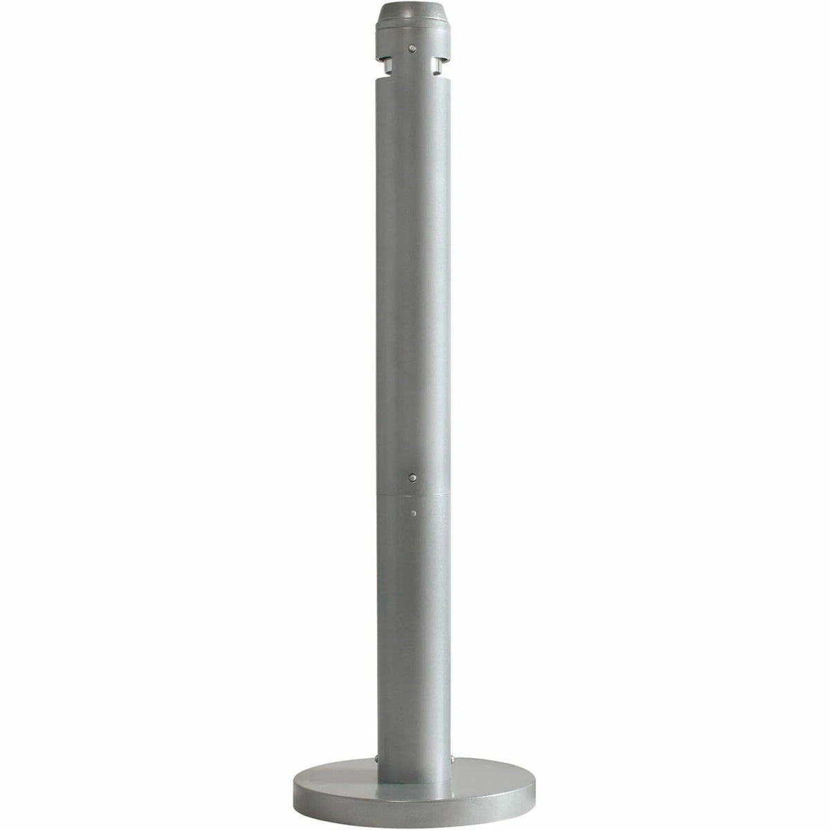 Rubbermaid Commercial Smoker’s Pole: Round 41’’ Height Aluminum - Smoking Receptacles