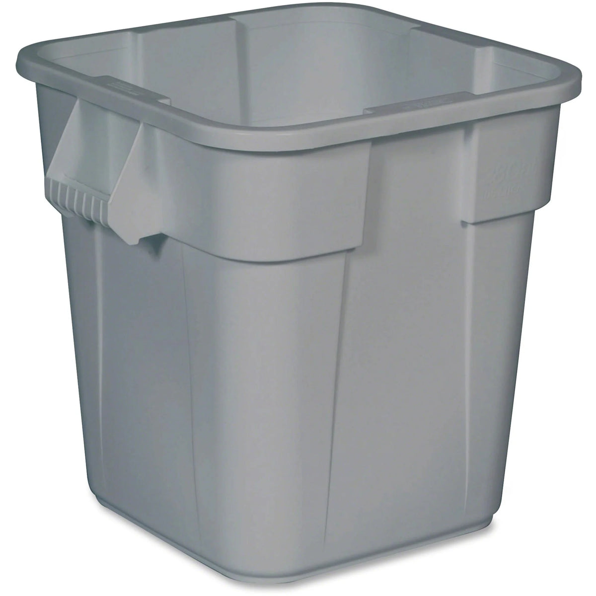Rubbermaid Commercial Square Brute Container - 28 gal - Sturdy Easy to Clean - Waste Containers & Lids