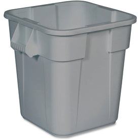 Rubbermaid Commercial Square Brute Container - 28 gal - Sturdy Easy to Clean - Waste Containers & Lids