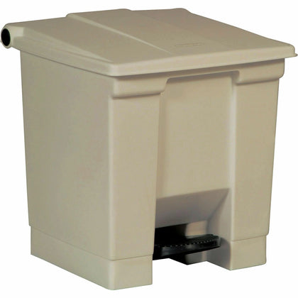 Rubbermaid Commercial Step-on Waste Container - 8 gal Capacity - Containers & Lids