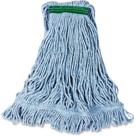 Rubbermaid Commercial Super Stitch Medium Blend Mop - Cotton Synthetic Yarn - 1Each - Mops & Refills