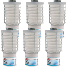 Rubbermaid Commercial TCell Odor Control Dispenser Refills - 6000 ft² - 1.6 fl oz (0.1 quart) - Blue Splash - 90 Day