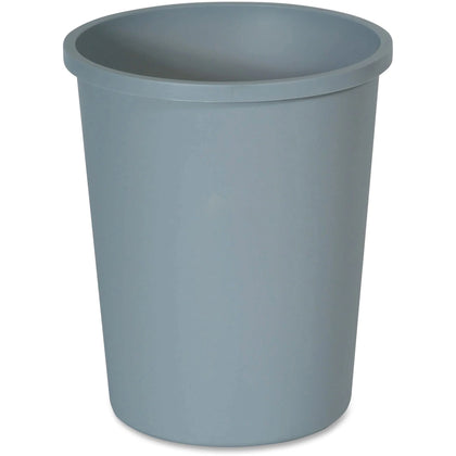 Rubbermaid Commercial Untouchable 11-Gallon Waste Container - Durable Gray Plastic - Containers & Lids