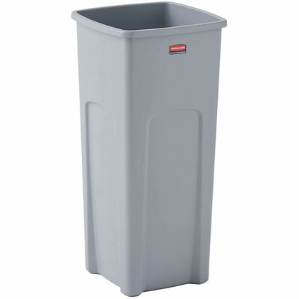 Rubbermaid Commercial Untouchable 23 gal Square Container - Durable Plastic Bin - Waste Containers & Lids