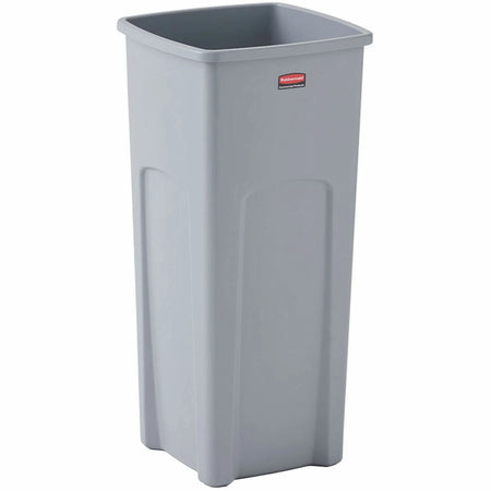 Rubbermaid Commercial Untouchable 23 gal Square Container - Durable Plastic Bin - Waste Containers & Lids