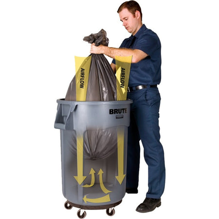 Rubbermaid Commercial Vented Brute 20-gallon Container - Alternate-Image1