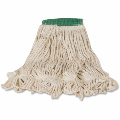 Rubbermaid Commercial Wet Mop - Medium Cotton/Synthetic Yarn - 6/Carton - Mops & Refills
