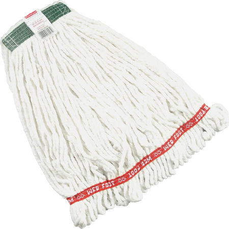 Rubbermaid Commercial Wet Mop - Web Foot Shrinkless - Cotton & Synthetic Yarn - Mops Refills