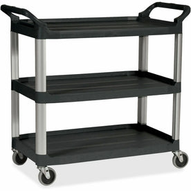 Rubbermaid Economy Cart: 3-Shelf 200 lb Capacity - Carts