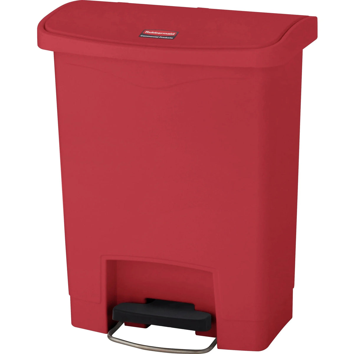 Rubbermaid Slim Jim 8-gal Step-On Container: Durable Easy-to-Clean Waste Bin - Containers & Lids