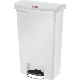 Rubbermaid Slim Jim Step-On Container: Durable 13-gal Bin - Waste Containers & Lids