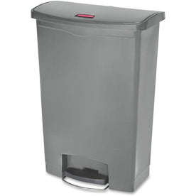 Rubbermaid Slim Jim Step-On Container: Durable 24-Gal Waste Bin - Containers & Lids
