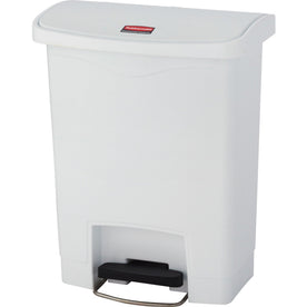 Rubbermaid Slim Jim Step-On Container: Durable 8-gal Bin - Waste Containers & Lids