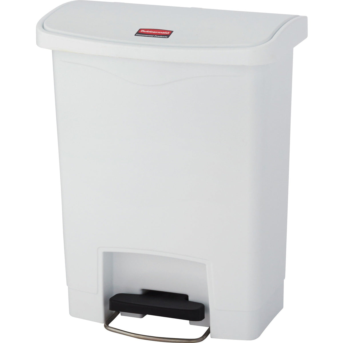 Rubbermaid Slim Jim Step-On Container: Durable 8-gal Bin - Waste Containers & Lids
