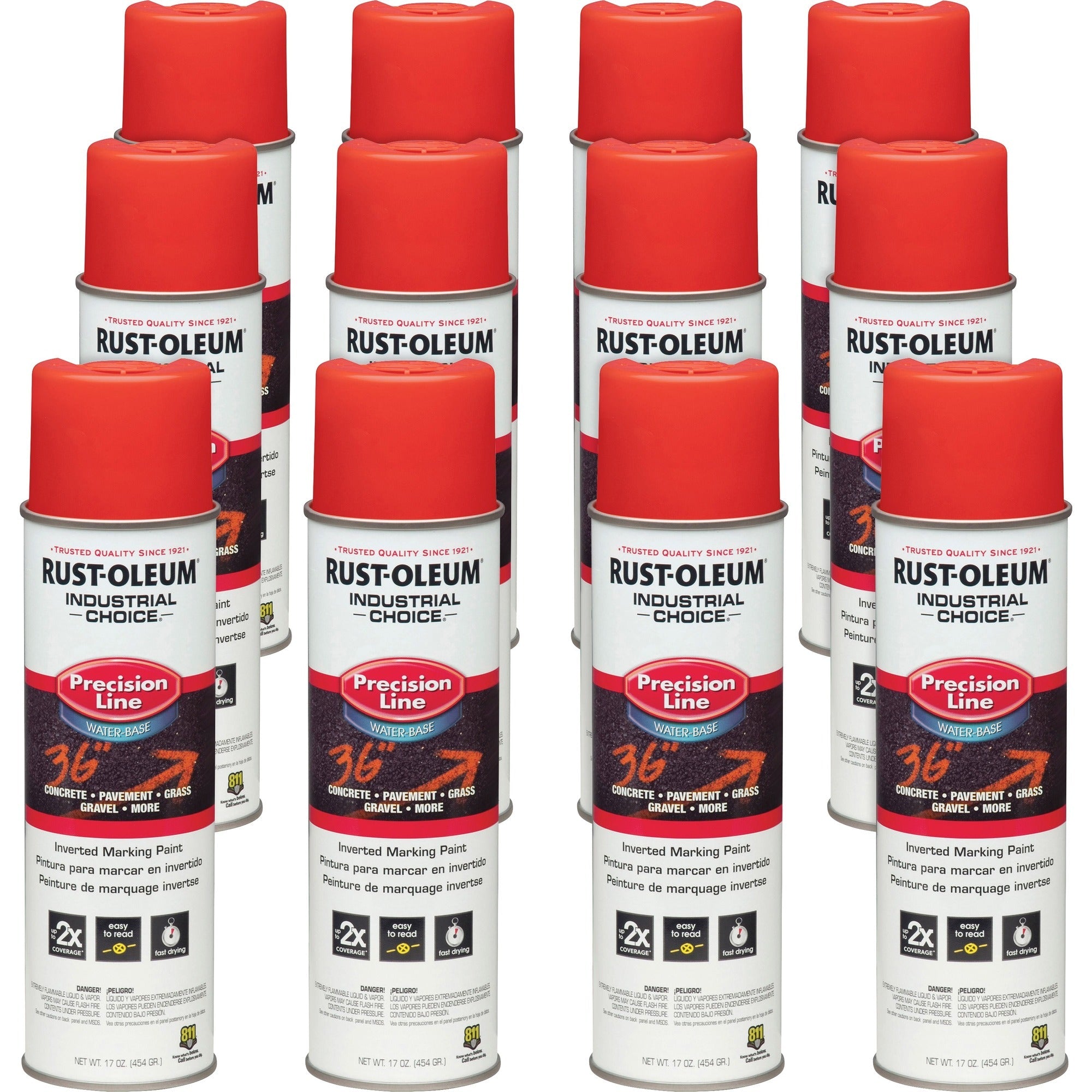 Rust-Oleum Industrial Choice Precision Line Marking Paint - 2000