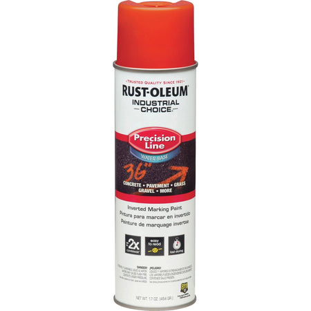 Rust-Oleum Industrial Choice Precision Line Marking Paint - Alert Orange - 17 fl oz