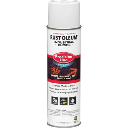 Rust-Oleum Industrial Choice Precision Line Marking Paint - White - 17 fl oz