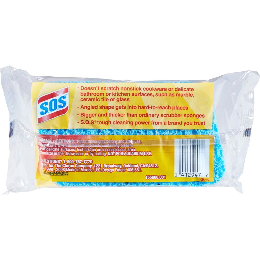 S.O.S All Surface Scrubber Sponge - Rear