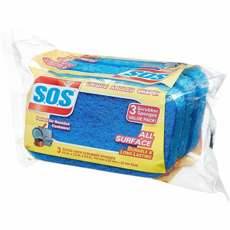 S.O.S All Surface Scrubber Sponge - Left