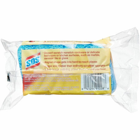 S.O.S All Surface Scrubber Sponge - Rear