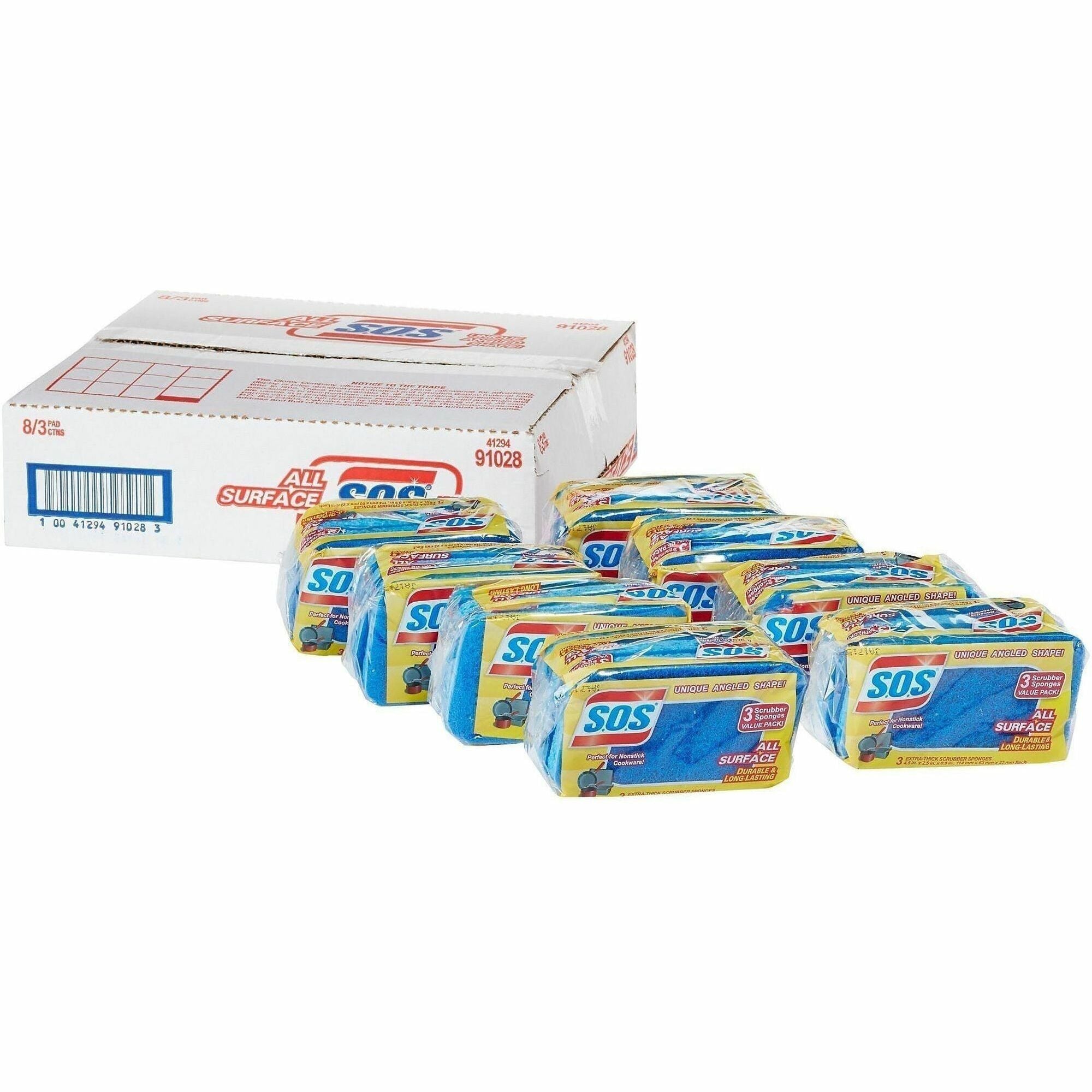 S.O.S All Surface Scrubber Sponge - 2000